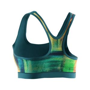 Haut de sport pour femme, coupe courte, grande taille, soutien doux, compression, pour fitness, yoga et entraînement, avec soutien-gorge de sport sexy intégré - Product Image 4