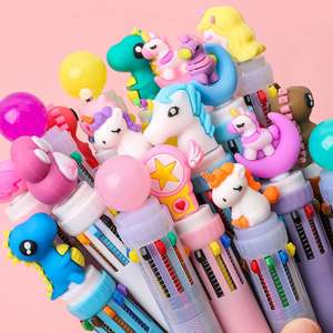 Juego de 4 Bolígrafos de Unicornio, Papelería Bonita para Regalos Infantiles - Product Image 5