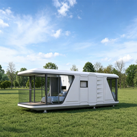 Capsule mobile K7 avec garantie d'un an, en aluminium, style moderne, pour balcon, hôtel, cuisine, appartement
