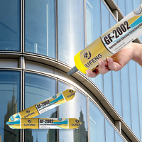 Adhésif silicone structurel transparent blanc neutre de marque GUFENG à prix abordable pour la construction, les murs rideaux, les portes et les fenêtres en pierre