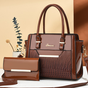 New Wholesale Luxury Leather Fashion Quilted Leather Shoulder Bags Women's Large Capacity Purses and <b>Handbags</b> - Product Image 4