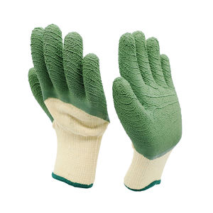 Guantes de algodón polivinílico 10G personalizados para construcción En388 3121X guantes de trabajo de seguridad de jardín de goma recubiertos de látex de mano protectora Industrial - Product Image 6