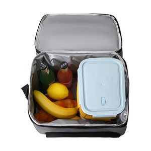 Double Layer Insulated Lunch <b>Bag</b> <b>20L</b> EVA Heat Pressed Leak Proof Fresh Keeping Large Capacity Kitchen Travel Storage - Product Image 3