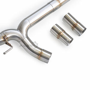 Tubo de Escape Recto de Alto Rendimiento Cuski con Deflector y Protector Térmico para Cadillac CT4 CT5 2.0T - Product Image 5