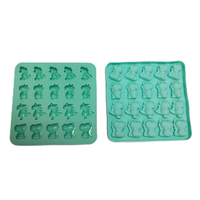 Moule à bonbons en silicone de qualité alimentaire sans BPA, réutilisable, antiadhésif, écologique, résistant à la chaleur, mignon, pour faire des glaçons