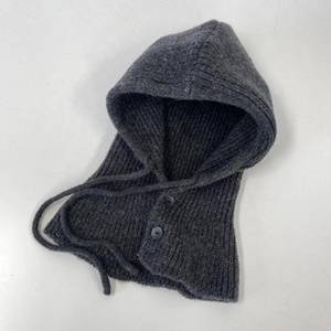 Phụ nữ mềm mại phụ nữ Acrylic dệt kim trượt tuyết mặt nạ Balaclava <span class=keywords><strong>snood</strong></span> với chuỗi điều chỉnh và nút - Product Image 4