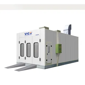VICO ROOF FAN BLOWER /SPRAY PAINTING BOOTH WITH ELECTRICAL INFRARED BAKING TYPE #VPB-E600 with baking function