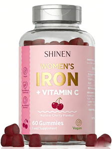 Integratore di Ferro per Donne e Uomini, Integratore Quotidiano, Multivitaminici in Gommose, Gommose al Ferro - Product Image 1