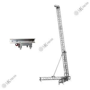 Extérieur en aluminium utilisé mobile simple poteau de <span class=keywords><strong>but</strong></span> haut-parleur <span class=keywords><strong>tour</strong></span> stand truss - Product Image 1