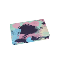 Boîte cadeau rigide en papier magnétique personnalisée de luxe moderne, finition UV, gaufrage, recyclable, couleur personnalisée, ensembles de vernis à ongles