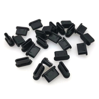 Couvercle de port de chargement en caoutchouc de type c femelle bouchon de type c prise anti-poussière de type c usb c