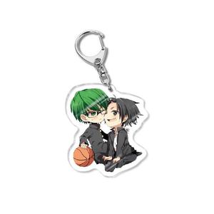 12 styles de figurines de basket-ball de Kuroko, porte-clés en acrylique imprimé UV, personnage d'anime, porte-clés en plastique, décoration, cadeau - Product Image 2