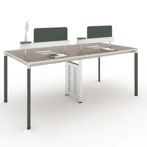 Custom Goedkope Goede Prijs Bureau Executive 4 Mensen Bureau Partitie