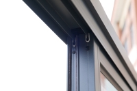 Ventana corredera RG81, buen precio, ventana de alta calidad, aislamiento acústico, ventanas corredizas de vidrio de aleación de aluminio
