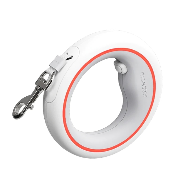 Lite Version Moestar Dog Leash Rope Smart Hands-Free Anti-shock Walking Retractable UFO Lights Solid Nylon