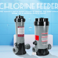 Distributeur de produits chimiques de nettoyage de l'eau populaire en ligne distributeur de chlore chlorateur automatique de piscine hors ligne