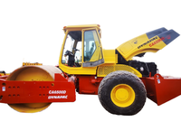 Rouleau compresseur d'occasion DYNAPAC CA6500D, prix usine, 0-1000 heures de fonctionnement, moteur puissant 150KW, vente chaude