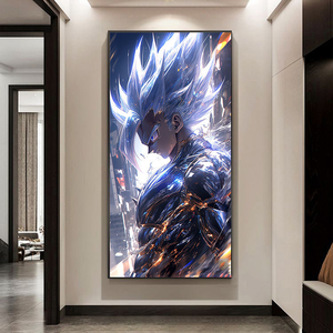 Póster Decorativo de Personajes de <span class=keywords><strong>Anime</strong></span> y Dibujos Animados, Arte para Colgar en la Pared, Decoración para Pasillo, Arte Infantil para Pared - Product Image 3