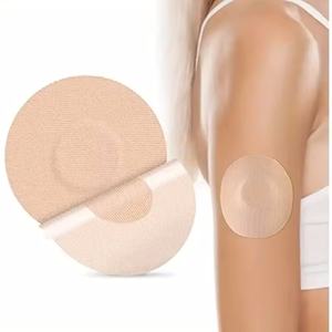 Paquete Personalizado HLK, Sin Pegamento en el Centro, Adhesivo Impermeable Compatible con el Glucómetro, Cinta para Sensor CGM, Parche para Monitor de Glucosa - Product Image 3