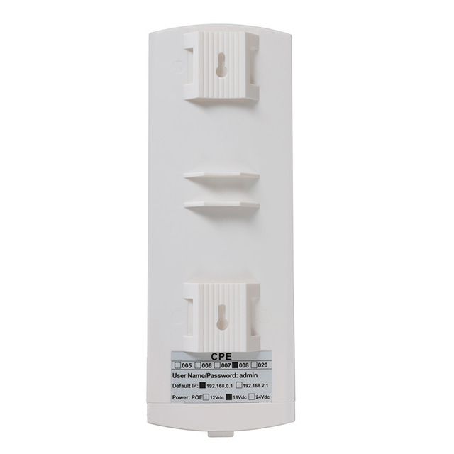 5.8GHz 5KM 48V PoE Output Internal 14dBi Directional Outdoor Bridge CPE for Communication & Networking