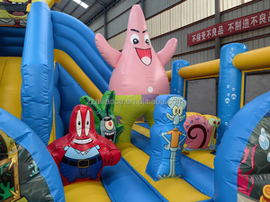 Precio de fábrica, puente inflable, castillo <span class=keywords><strong>hinchable</strong></span>, <span class=keywords><strong>Bob</strong></span> <span class=keywords><strong>Esponja</strong></span>, alquiler comercial a la venta - Product Image 2