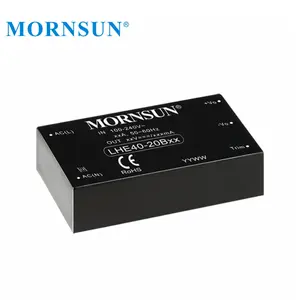 Mornsun fonte de alimentação, LHE40-20B15 ac/dc ac 15v 2.6a 40w fonte de alimentação verde para controle industrial smart home