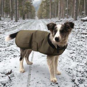 Veste d'hiver pour <span class=keywords><strong>chien</strong></span> <span class=keywords><strong>en</strong></span> coton, manteau coupe-vent chaud <span class=keywords><strong>en</strong></span> tissu Oxford, tenue épaisse pour chiens de petite, moyenne et grande taille, intérieur et extérieur - Product Image 2