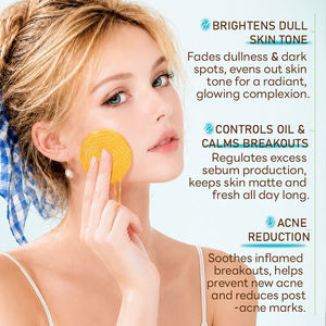 Fabricant en gros OEM/ODM – Tampons anti-acné pour adultes à l'extrait de curcuma, vitamine C, hydrolat de camomille et extrait de pépins de pamplemousse - Product Image 4