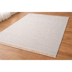 Patina - Hand-Woven Distressed Damask Rug | Teal & Ivory | Wool Viscose Blend | Custom Sizes Available - Product Image 5