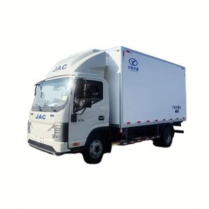 For JAC 4.2-Meter Diesel Euro 6 Emission Refrigerator Manual Transmission Refrigerated Truck for Transporting Vegetables Frozen - Product Image 1
