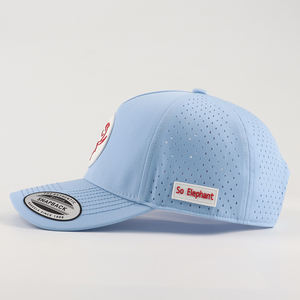 Haute qualité personnalisé concepteur femme casquette de sport non structuré Golf chapeau Laser trou plaine papa chapeau imperméable élégant point - Product Image 3