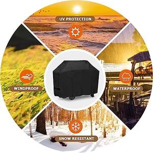 Couvercle de gril de barbecue direct d'usine couvercle de gril couvercle de gril de barbecue étanche - Product Image 5