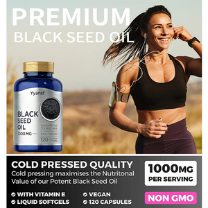 Suplemento herbario OEM/ODM para apoyar la salud inmunológica, cápsulas blandas de aceite de semilla negra de alta calidad para adultos - Product Image 5