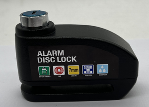 Kunci rem cakram <span class=keywords><strong>Alarm</strong></span> antibor, 110db tahan air untuk keselamatan sepeda motor - Product Image 3