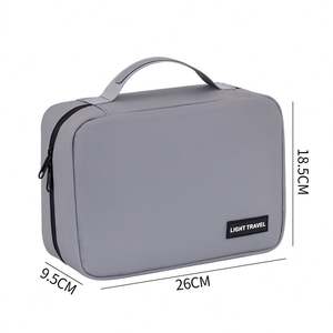 Custom Logo <b>Travel</b> Cosmetic <b>Bags</b> Portable Waterproof Hanging <b>Toiletry</b> <b>Bag</b> Men's Dry and Wet Separation Organizer <b>Bag</b> - Product Image 6