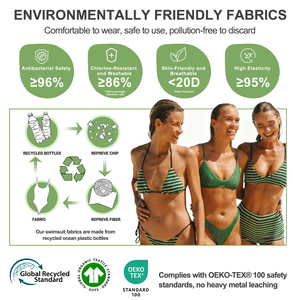 Collection de maillots de bain LIQIAO personnalisés et imprimés, ou unis rouges, assortis, fabrication directe usine OEM/ODM – Maillots une pièce et ensembles <span class=keywords><strong>bikini</strong></span> pour femmes - Product Image 2