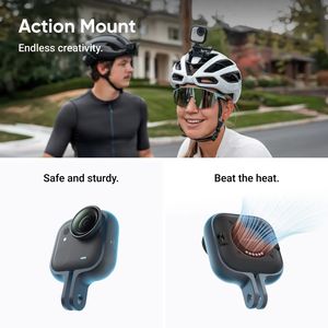 Ensemble Inst360 GO Ultra pour le cyclisme - Caméra sportive grand angle étanche 1080p/4K avec capteur CMOS, caméra <span class=keywords><strong>d</strong></span>'<span class=keywords><strong>action</strong></span> - Product Image 6