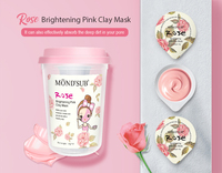Private Label Diepe Reiniging Rustgevende Capsule Pack Mini Reis Maat Klei Masker Huidverzorging Cadeau Set Oem Modder Masker Voor Gezicht