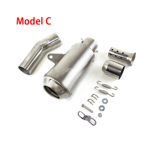 Para Kawasaki Ninja ZX6R ZX636 2023-2025 Tubo de enlace de escape Puntas de silenciador Sistema de deslizamiento - Product Image 3