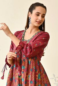 ชุดเดรสยาวเซ็กซี่สำหรับผู้หญิงชุดเดรสยาวทำด้วยมือผ้าฝ้ายอินเดียโบฮีเมียนเสื้อคลุมยาวผ้าฝ้ายสไตล์ฮิปปี้แบบโบฮีเมียนสำหรับใส่ในฤดูร้อน - Product Image 4