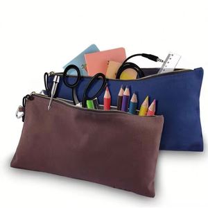Bolsa de Herramientas de Lona de Algodón Plegable Ecológica OEM con Cierre, Organizador de Almacenamiento Multiusos, Bolsa Resistente para Herramientas - Product Image 4