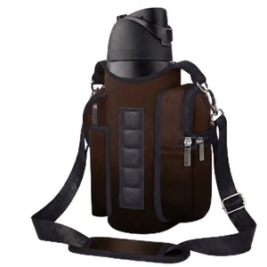 Bolsa de Gimnasio Magnética de Nuevo Diseño, Bolsa de Gimnasio Negra Magnética Personalizada con Bolsillo para Botella, Bolsa de Gimnasio Resistente al Desgaste, Práctica - Product Image 1