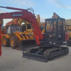 USED Doosan DH55 Red Crawler Excavator 2024 <b>Model</b> Diesel Powered - Product Image 2