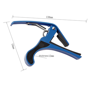 HUASHENG Capos de guitare électrique classique colorée en alliage de métal et d'aluminium à prix abordable - Product Image 4