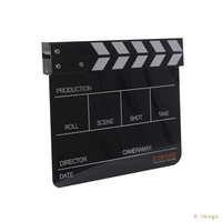 E-IMAGE ECB-01Acrylic Film Clap board zu verkaufen Studio Director Black Color