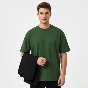 Camiseta de Manga Corta para Hombre, Diseño OEM/ODM, Venta al Por Mayor, 100% Algodón Transpirable, Alta Calidad Europea, Algodón de Bambú en Oferta - Product Image 1