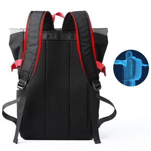 Custom New Trending Fashion Custom Waterproof <b>Roll</b> <b>Top</b> <b>Backpack</b> Waterproof <b>Roll</b> up <b>Laptop</b> Back Pack Travelling Sport Day - Product Image 4