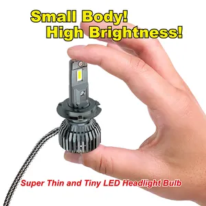 Super Bright Led Car Headlamp 100w 12000 Lumen Led Bulb Light For Car