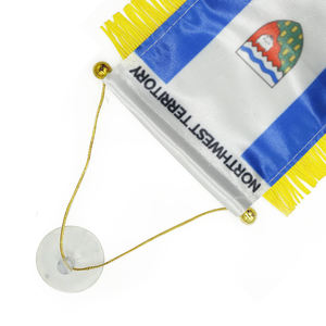 Флаг-пенант с индивидуальным логотипом, цифровая печать, сатин, для автомобиля (на зеркало заднего вида) и домашнего декора, 2026 год - Product Image 5