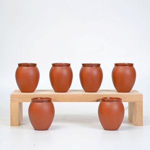 2 OZ Mini Clay Mexican Cantaritos De <span class=keywords><strong>Barro</strong></span> Pottery Shot Glasses Cup para Tequila Margaritas Mojitos - Product Image 4